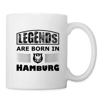 Légendes de Hambourg - Mug blanc - blanc - Droite