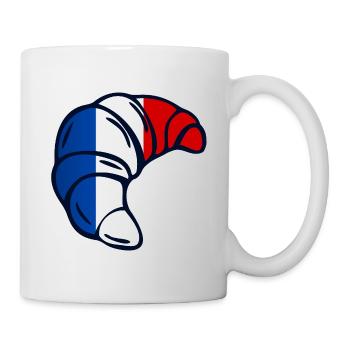 France Croissants - Mug blanc - blanc - Droite