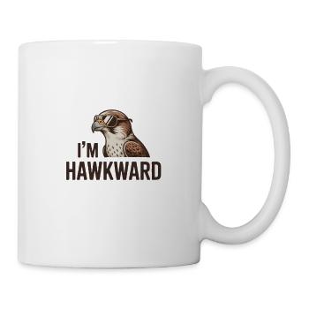 Falke Sonnenbrille Im Hawkward Greifvogel - Tasse - Weiß - Rechts