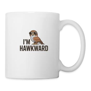 Falke Sonnenbrille Im Hawkward Greifvogel - Tasse - Weiß - Rechts