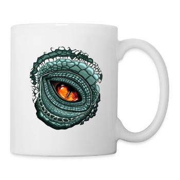Ur-Augenräuber - Tasse - Weiß - Rechts
