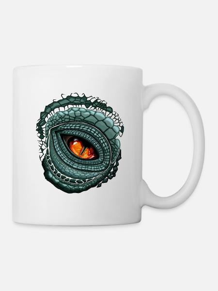 Ur-Augenräuber - Tasse - Weiß
