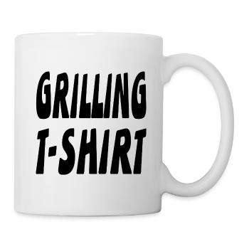 Griller - Mug blanc - blanc - Droite