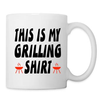 Griller - Mug blanc - blanc - Droite