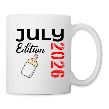 Baby Birth July 2026 - Mug - white - Right