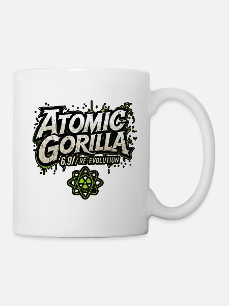 Atomic Gorilla Re-Evolution - Mug - white