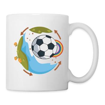 Événement de football - Mug blanc - blanc - Droite