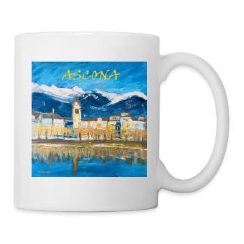 Ascona Farbspiel Küstenstadt - Tasse - Weiß - Rechts