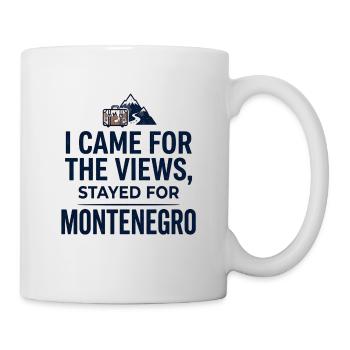 Voyage au Monténégro Balkans Côte adriatique Montagnes - Mug blanc - blanc - Droite