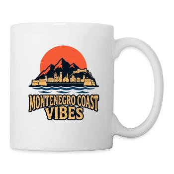Voyage au Monténégro Balkans Côte adriatique Montagnes - Mug blanc - blanc - Droite
