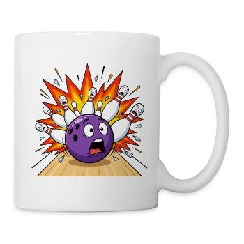 Bowling Destroys Bowling Bowling - Mug - white - Right