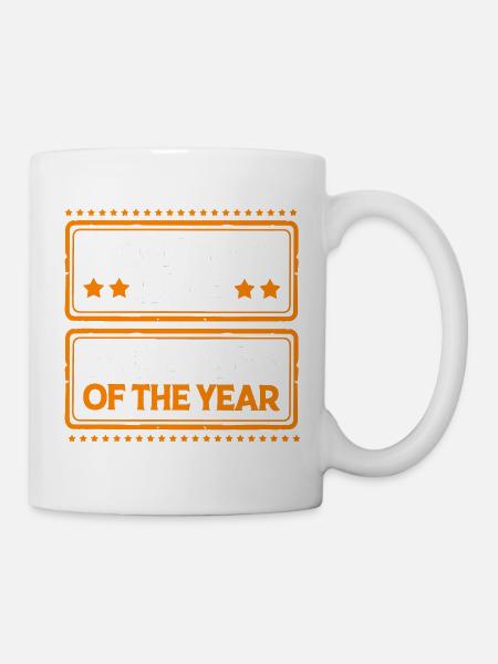 Mitarbeiter der Woche Mitarbeiter des Monats - Tasse - Weiß