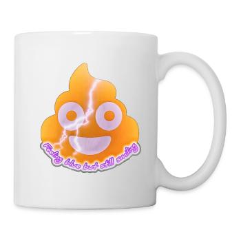 Creative Poop Vector Illustration. - Mug - white - Right