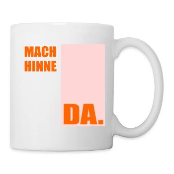 Berlinerisch Zeit Berlin - Tasse - Weiß - Rechts