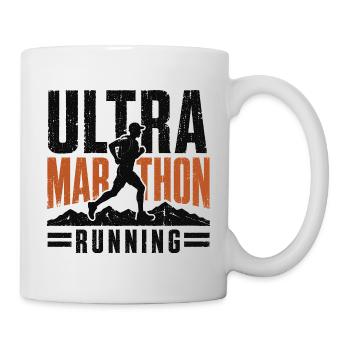 Course d’ultramarathon en détresse - Mug blanc - blanc - Droite