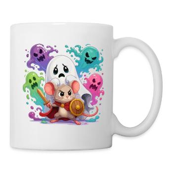 Ghost Adventure Mouse Knight - Mug - white - Right