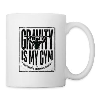 Calisthenics Bodyweight Training Fitness Strength - Mug - white - Right
