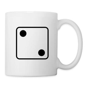 Dit - Mug blanc - blanc - Droite