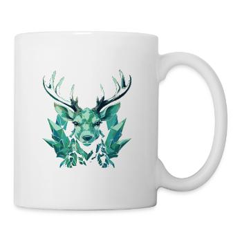 Geometric Crystal Deer - Mug - white - Right