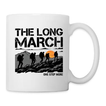 Der Lange Marsch Bergsteiger-Trek - Tasse - Weiß - Rechts