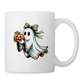Halloween Ghost Pumpkin - Mug - white - Right