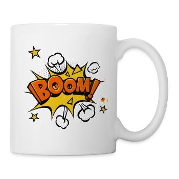 Boom Comic Explosion - Tasse - Weiß - Rechts