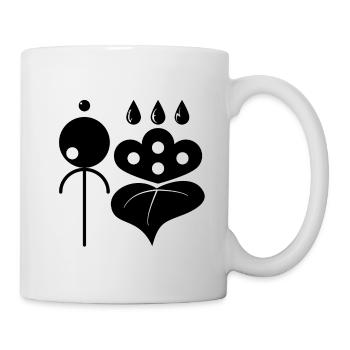 Zen et japonais - Mug blanc - blanc - Droite