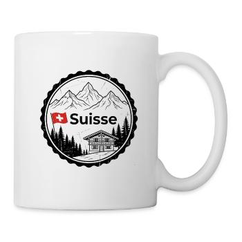 Suisse Suisse Suisse Souvenir - Mug blanc - blanc - Droite