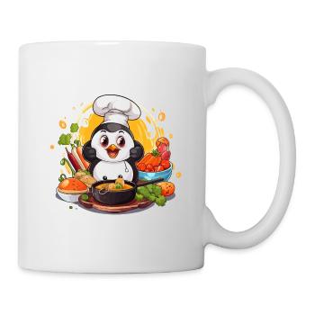 Kitchen Penguin Culinary Art - Mug - white - Right