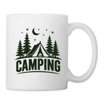 Camping Outdoor Mountain Adventure Tent - Mug - white - Right