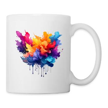 Color explosion color flow - Mug - white - Right