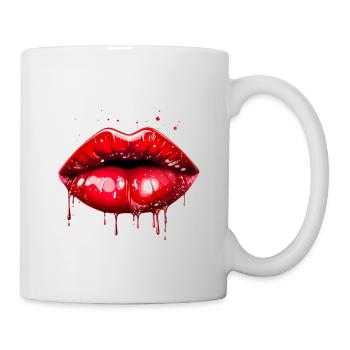 Lipps, Design #3 - Mug - white - Right