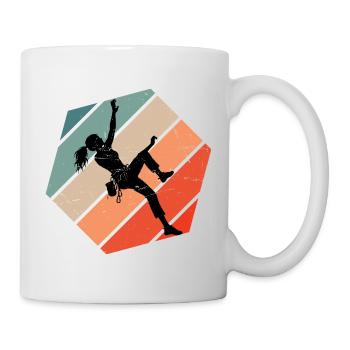 The mountaineers and climbers fit together - Mug - white - Right