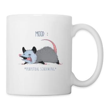 Construction de personnage apparemment Chemise Possum - Mug blanc - blanc - Droite