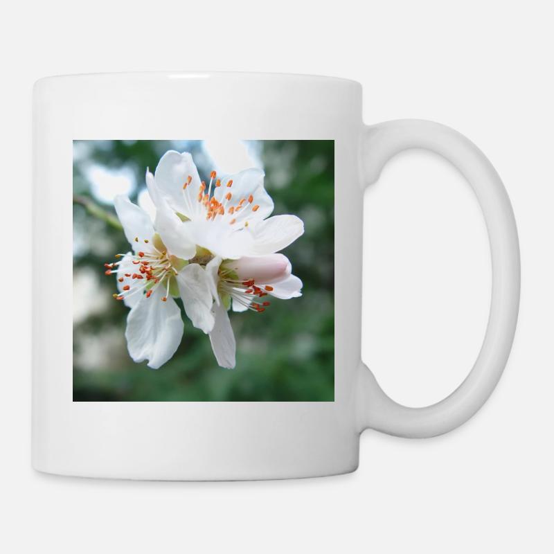 Almond Blossom Spring Look 02 - Mug - white
