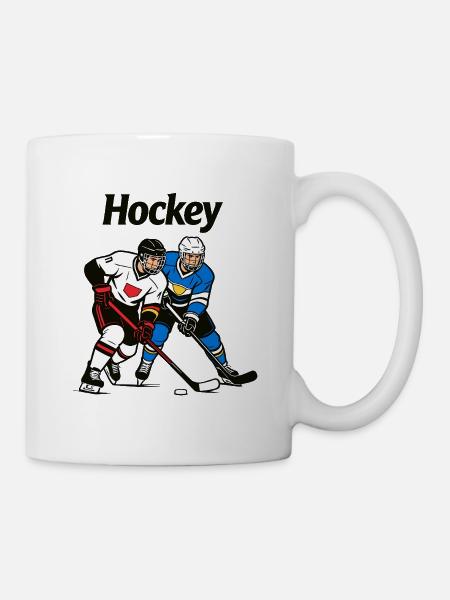 Eishockey - Tasse - Weiß