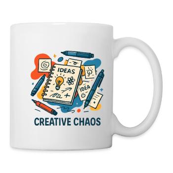 Creative Chaos Idea Book - Mug - white - Right