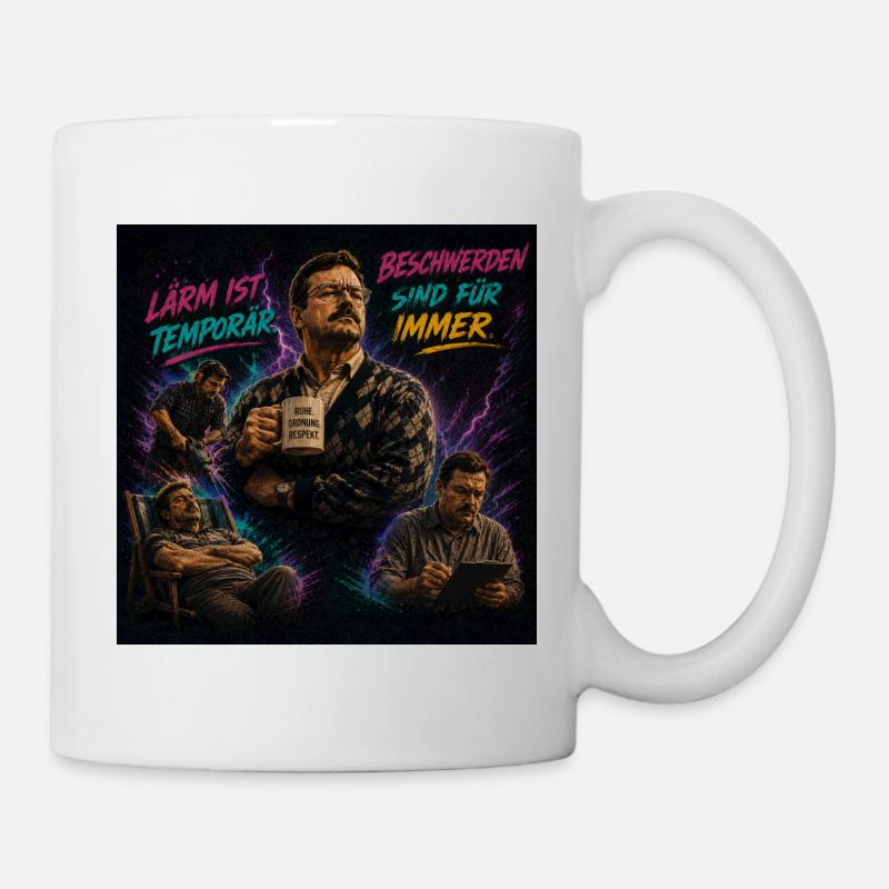 Ruhezeit - Tasse - Weiß