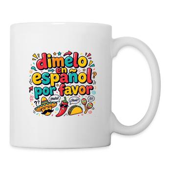 Espagnol Professeur d’espagnol Langue - Mug blanc - blanc - Droite