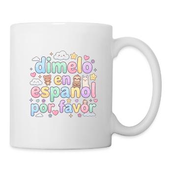 Espagnol Professeur d’espagnol Langue - Mug blanc - blanc - Droite