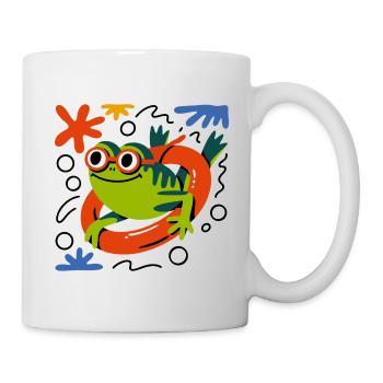 Summer Frog Fun - Mug - white - Right