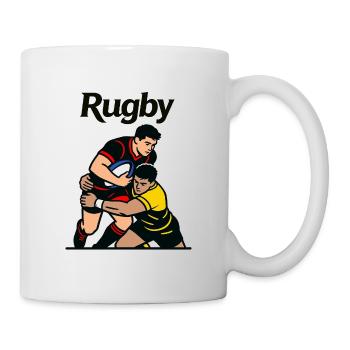 rugby sport - Mug - white - Right