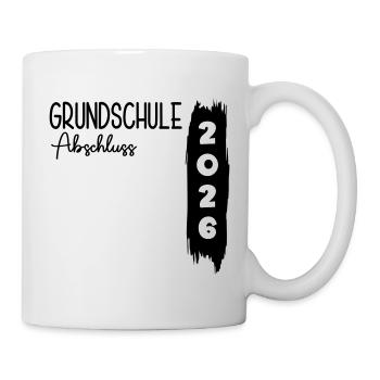 Grundschule Abschluss 2026 - Tasse - Weiß - Rechts