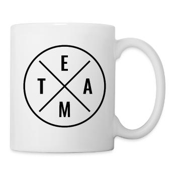Team - Tasse - Weiß - Rechts