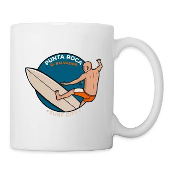 Punta Roca El Salvador Surf City Tropical - Mug - white - Right