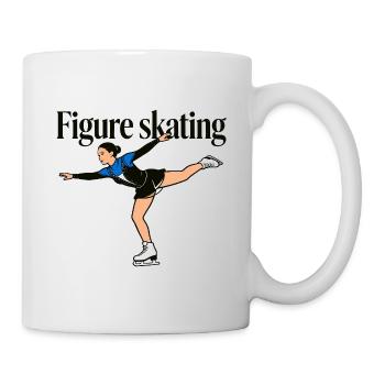 Eiskunstlauf - Tasse - Weiß - Rechts