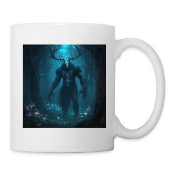 Forest Spirit - Slavic Dark Fantasy - Mug - white - Right