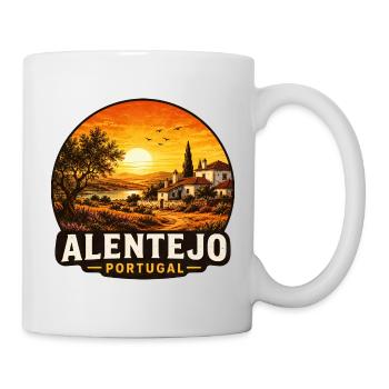 Alentejo Urlaub Portugal Mediterran Atlantik  - Tasse - Weiß - Rechts