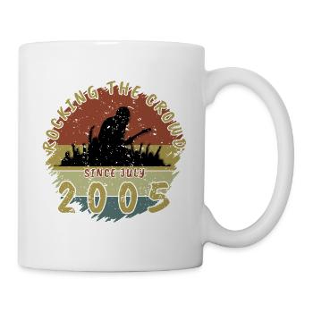 21st Birthday Rocking the crowd GIT 07/2005 - Mug - white - Right