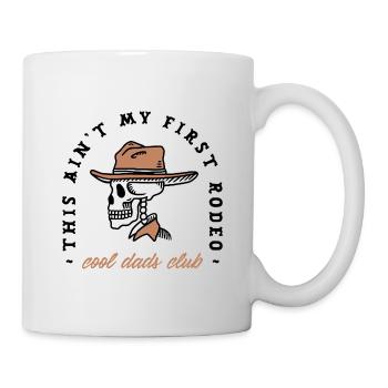 Club de pères cool, drôle de cowboy de campagne - Mug blanc - blanc - Droite